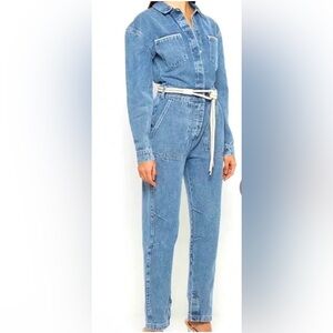 Maniere de voir denim jumpsuit
